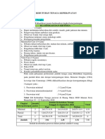 Kebutuhan Tenaga Keperawatan PDF