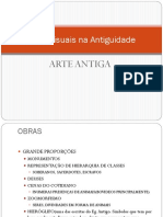 Arte Antiga: Arquitetura e Representações Egípcias