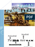 Folio Sejarah Tahun 4 - Zaman Prasejarah