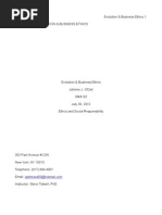 Download Evolution  Business Ethics by jodell3 SN38947539 doc pdf