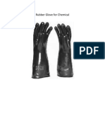 Rubber Glove For Chemical