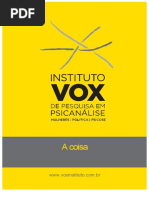 A Coisa - Georges Perec