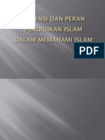 B II URGENSI DAN PERAN PENDIDIKAN ISLAM DALAM MEMAHAMI ISLAM.pptx