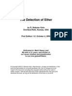 Kehr, R.W. - The Detection of Ether