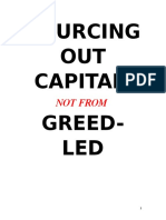 Sourcing Capital Not From Greed-Led Private Banks