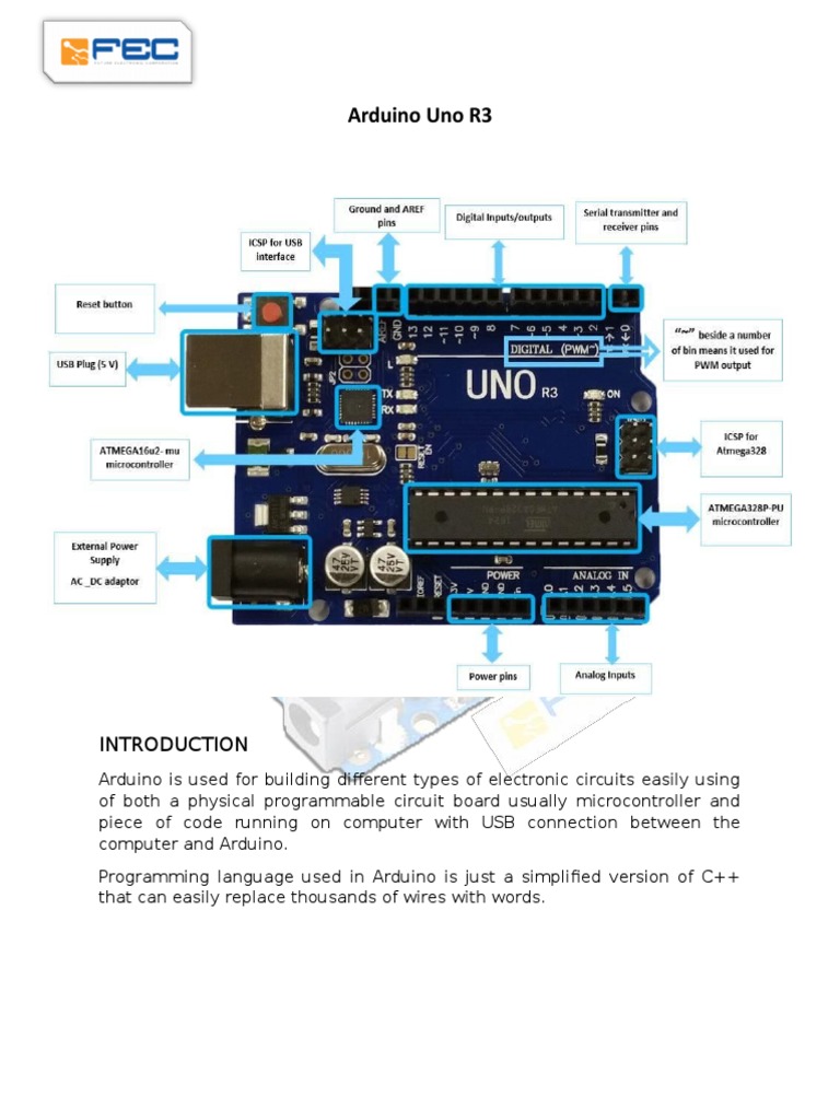 Arduino Uno R3 Overview and Specs | PDF | Home & Garden | Computers