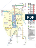 Buses and trams from Mitcham