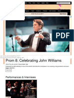 Proms 2017 Prom 8 Celebrating John Williams - BBC Proms - BBC