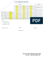 Jadwal Dinas Pegawai Gizi RSBE Jakarta