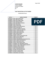 3rd Philsat 2018 Official List of Passers PDF