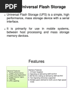 UFS - Universal Flash Storage