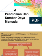 Filsafat Pendidikan dan Sumber Daya Manusia