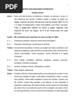 Retiro Dos Diáconos - Oração Inicial 