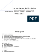 Bagaimana Persiapan, Indikasi Dan Prosedur Pemeriksaan Treadmill Stress Test?