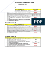 Akreditasi Daftar Kelengkapan Bukti Fisik