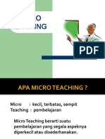 7. Micro Teaching