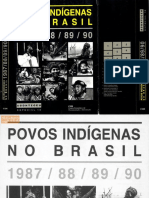 ISA. Povos Indígenas No Brasil - 1987 - 1990