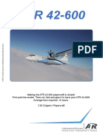 ATR42-600 Papercraft Manual