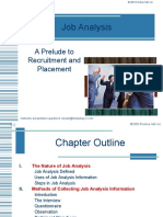 Job Analysis: A Prelude To Recruitment and Placement