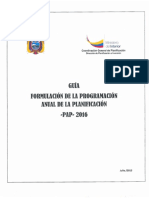 Guía Formulación PAP-2016 PDF