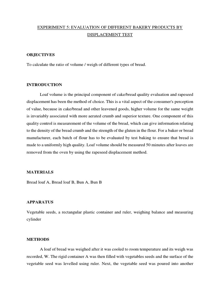 Lab Report 5 PDF Breads Bakery