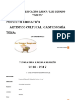 Proyecto - Gastronomia