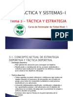 TEMA 3 - TAC - I - Tactica y Estrategia