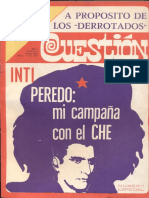 Inti Peredo - Mi Campaña Con El Che (Montevideo, Revista Question No. 0, Marzo de 1971)