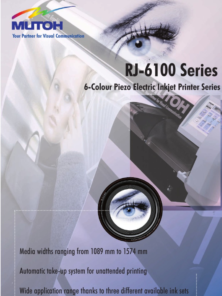 Mutoh 6100 | Download Free PDF | Color | Printer (Computing)