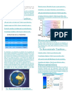 La Atmosfera y Su Estructura