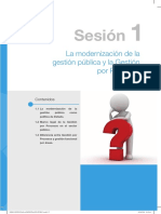 La Modernización de La Gestión Pública y La Gestión Por Procesos