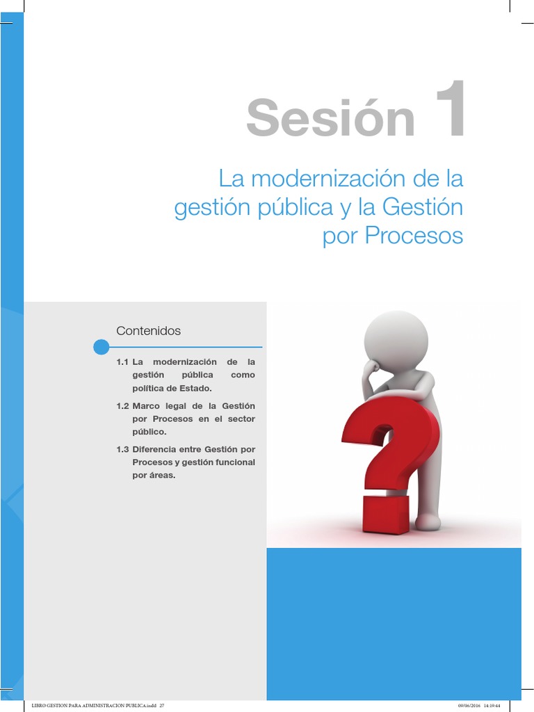 La Modernización de La Gestión Pública y La Gestión Por Procesos | PDF ...