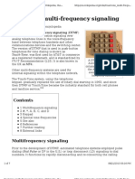 Dual-Tone Multi-Frequency Signaling (DTMF