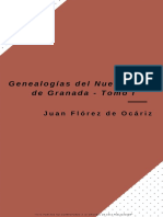 Genealogias Del Nuevo Reino de Granada - Tomo I