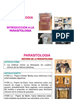 INTRODUCCION Parasitologia