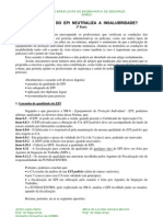 EPI neutraliza insalubridade? Análise detalhada da garantia, uso e limites