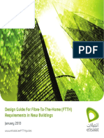 Design Guide For Fibre-To-The-Home (FTTH) Requirements in New Buildings