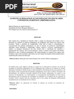 13052018 - A Organização Pedagogica Em Espaços Nao Escolares