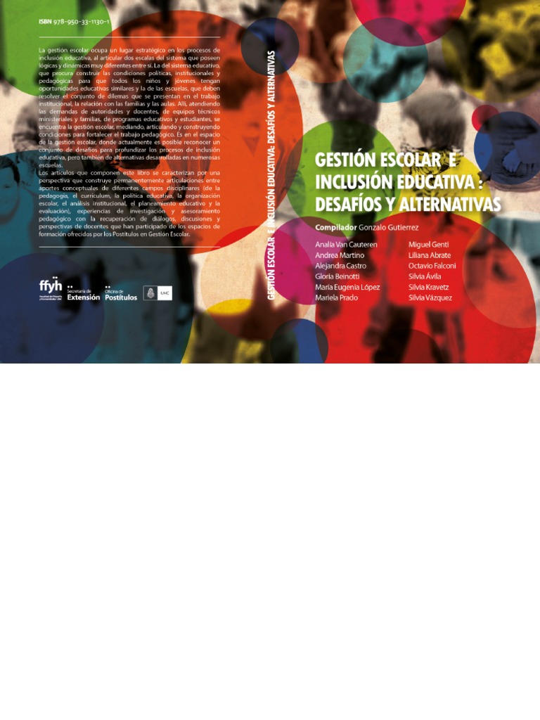Gestión Escolar e Inclusión Educativa | PDF | Maestros | Conocimiento