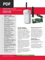 gs3125 Spec Sheet PDF