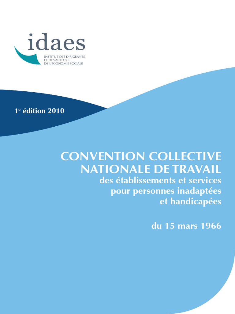 Annualisation Du Temps De Travail Convention 66 CCN66 Syneas | PDF | Invalidité | Convention collective