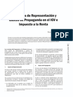 Gastos de Representacion y Propaganda