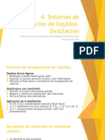 Semana 4. Sistemas de Destilación para La Separación de Líquidos