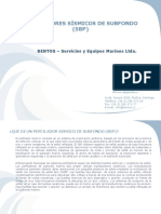 SBP perfiladores sísmicos de subfondo