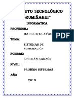 Sistema Numerico