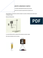 Movimiento Armonico Simple
