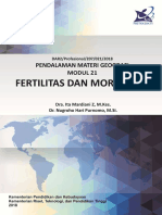 MP 21 - Fertilitas Dan Mortalitas PDF