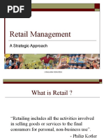 Retail Management: A Strategic Approach