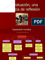 La Evaluación, Una Instancia de Reflexión