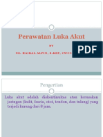 Perawatan Luka Akut